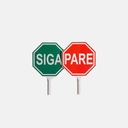 Paleta de senalizacion pare siga