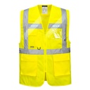 Chaleco reflectivo ejecutivo orion led amarillo